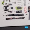 KELIK K72126 MIRAGE III C - interior 3D decals for Modelsvit kit 1/72